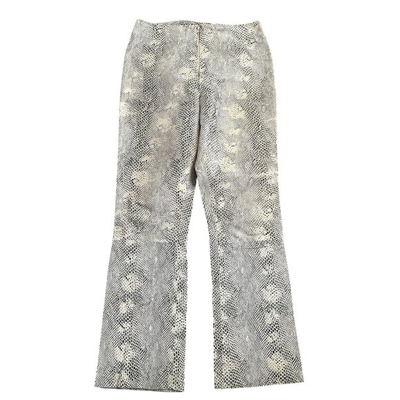 Lucid Leather Snake Print Pants Size 7 - Picture 1 of 9